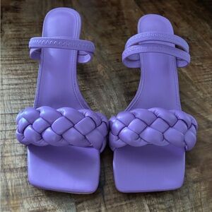 Elegant Purple Women's Sandals
